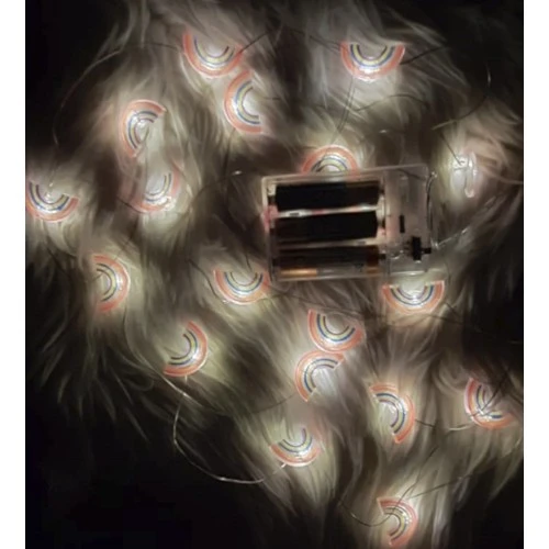 Led Işıklı Gökkuşağı Dekoratif İp