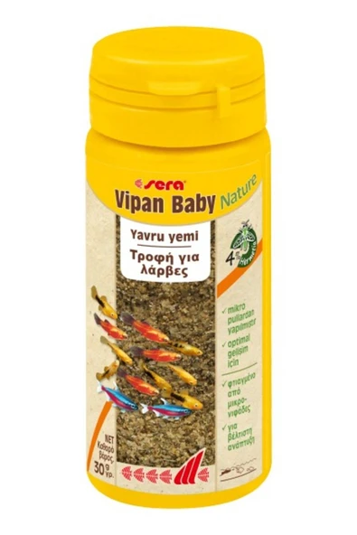 Sera Vipan Baby Yavru Balık Yemi 50 Ml
