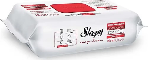 Sleepy Easy Clean Lilyum Buketi + Orkide Bahçesi + Kiraz Çiçeği 3x100 (300 Yaprak) - 2
