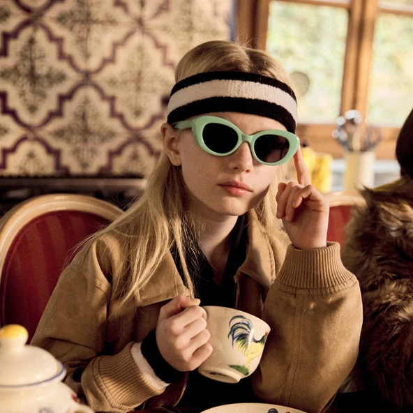 Okkialini Paris Bambina Çocuk Güneş Gözlüğü Turkuaz 6/10 Yaş - 4