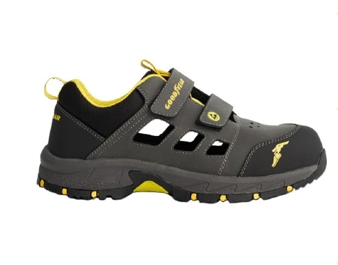 Goodyear Air Grey S1PL ESD HRO Brn Sandalet Fiberglas Burun İş Güvenliği Ayakkabısı