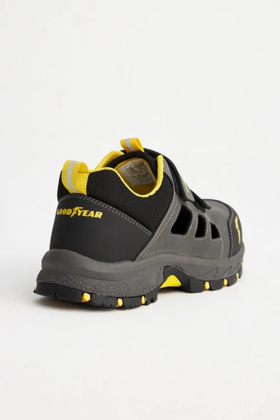 Goodyear Air Grey S1PL ESD HRO Brn Sandalet Fiberglas Burun İş Güvenliği Ayakkabısı - 4