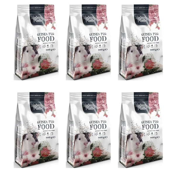 Nature Plan Ginepig Yemi 800 gr x 6 Adet