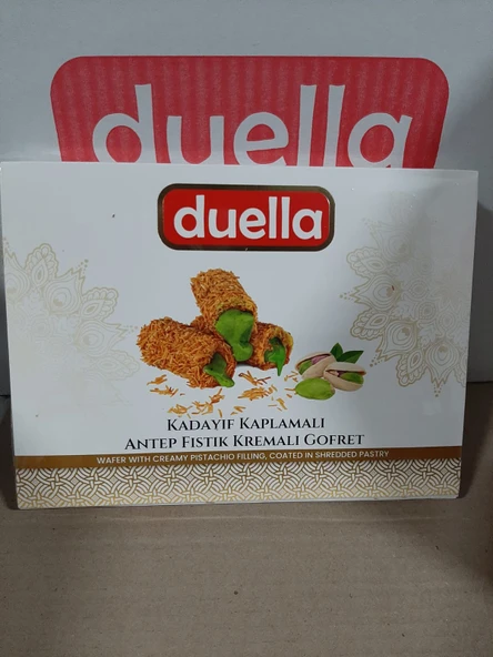 DUELLA 175 GR. KADAYIF KAPLAMALI ANTEP FISTIK KREMALI GOFRET - 2