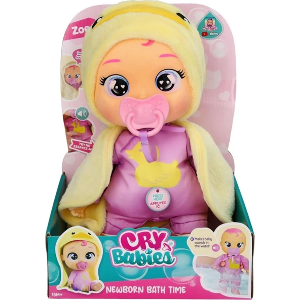 Cry Babies Love Banyo Zamanı Zoe 921450 Lisanslı Ürün ürün görseli 1