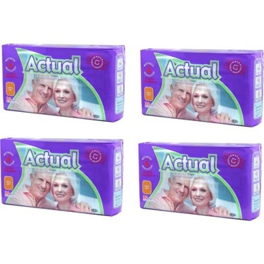 Actual Yetişkin Hasta Bezi Medium Beden 4 x 30'Lu