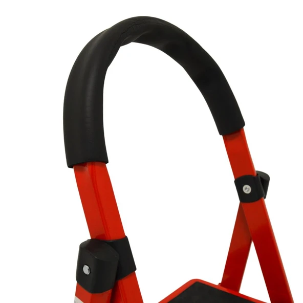 3 Basamaklı Metal Merdiven (1.30 Metre) - Resim 3