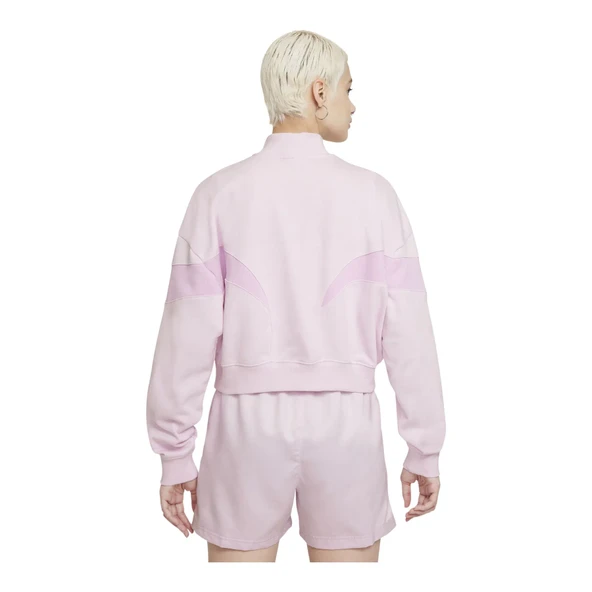 Nike Sportswear Air Mock Fleece Kadın Sweatshirt DD5483-601 - 2