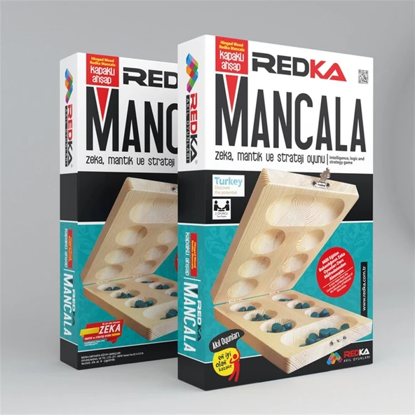 Redka Ahşap Mangala Zeka ve Strateji Oyunu ürün görseli