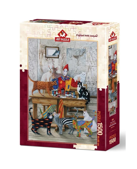 Art Puzzle Renkli Dünyam 1500 Parça Puzzle ürün görseli 1