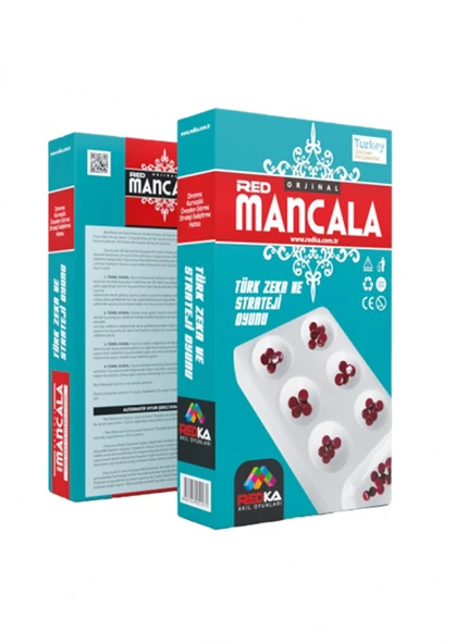 Redka Kapalı Plastik Mancala Mangala Oyunu ürün görseli