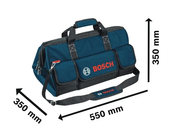 Bosch Professional Kanvas Alet Çantası M Beden - 3
