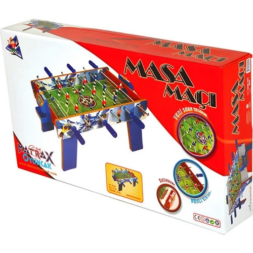 Matrax Oyuncak Ahşap Ayaklı Masa Maçı Oyunu ürün görseli