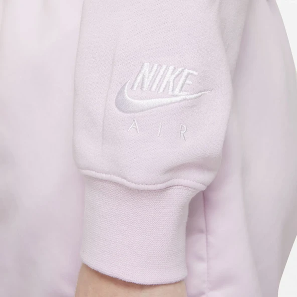 Nike Sportswear Air Mock Fleece Kadın Sweatshirt DD5483-601 - 4