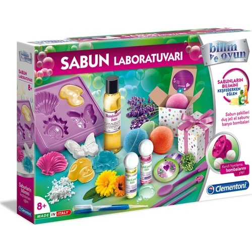Clementoni Bilim Seti Deney Seti : Sabun Laboratuvarı 64433 ürün görseli 1