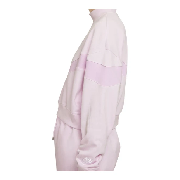 Nike Sportswear Air Mock Fleece Kadın Sweatshirt DD5483-601 - 3