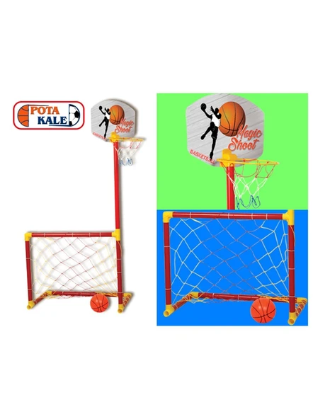 Matrax PORTATİF KALE-BASKET POTASI2 Sİ 1 ARADA