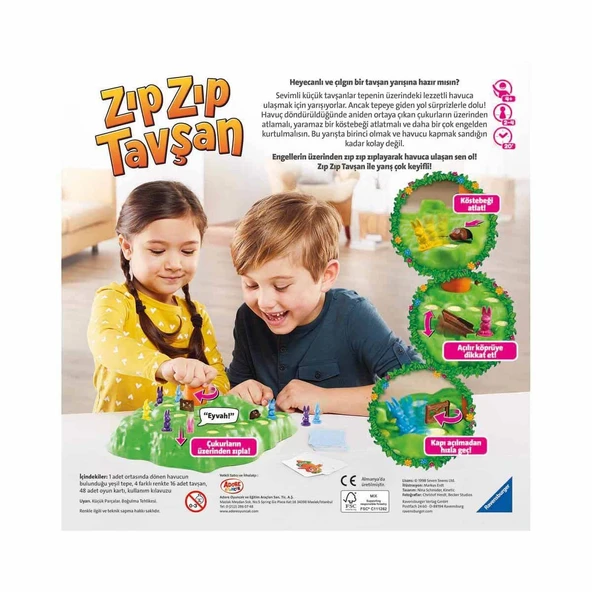Ravensburger ZıpZıp Tavşan Yeni 209767 - Resim 3