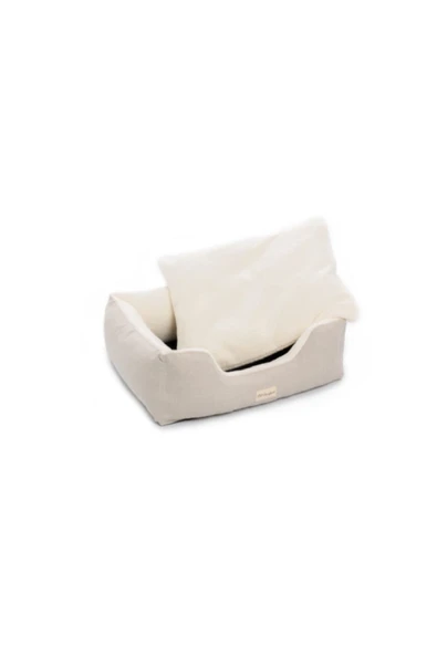 Pet Comfort Echo  Ekru-Ekru Kedi ve Köpek Yatağı S 60x50cm - 3