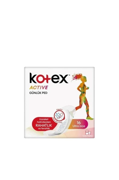Kotex Active Günlük Ped 16 lı
