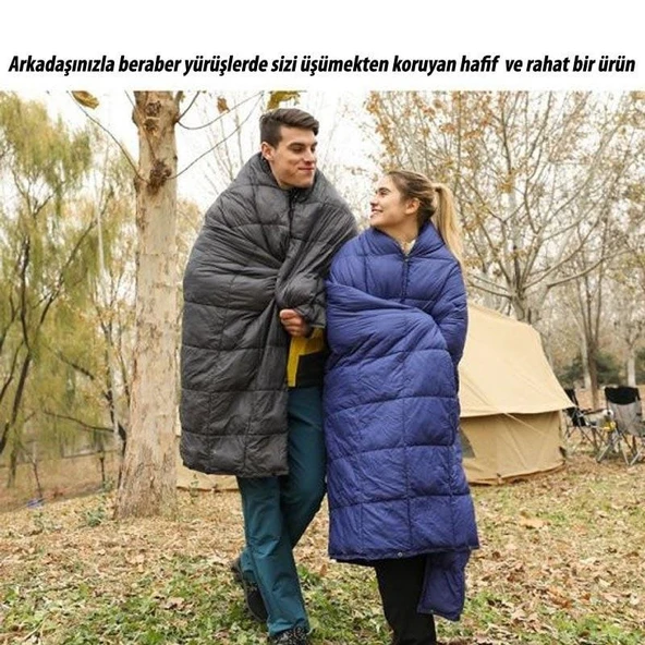 KingCamp Smart 540 Kamp Battaniyesi Siyah - 4