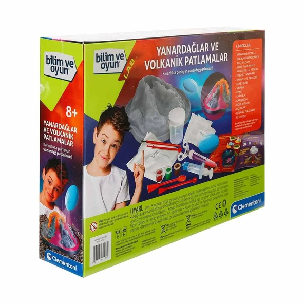 Clementoni Bilim ve Oyun Yanardağlar ve Volkanik Patlamalar 64193 - Resim 3