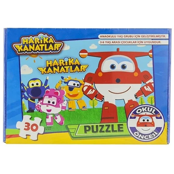 Harika Kanatlar 30 Parça Puzzle