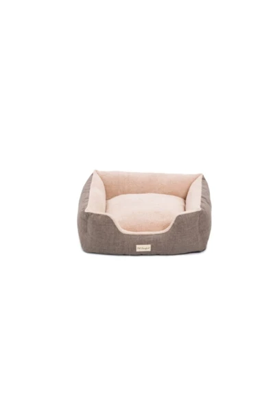 Pet Comfort Echo  Kahve-Bej Köpek Yatağı M 80x65cm