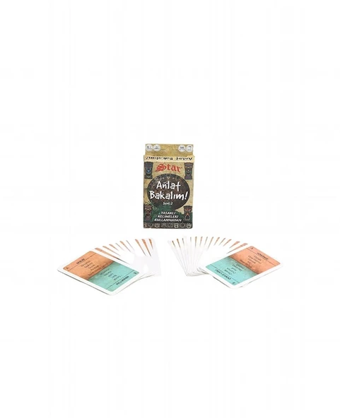 Star Anlat Bakalım Kelime Oyunu Yasaklı Kelimeler Kutu Oyunu Seri 2 66423 - Resim 2