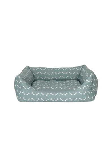Pet Comfort Uniform Bone Mint-Beyaz Köpek Yatağı M 70x60cm