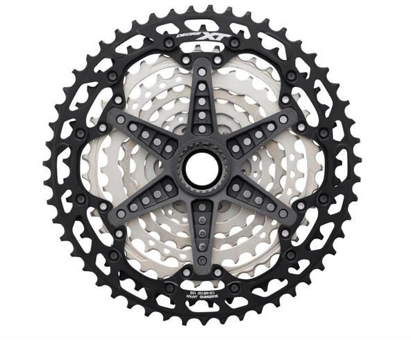 Shimano Deore XT CS-M8100-12 Ruble 10-51T (Micro Spline) 12 Vites Kaset Dişli Deore Xt Ruble - Resim 3