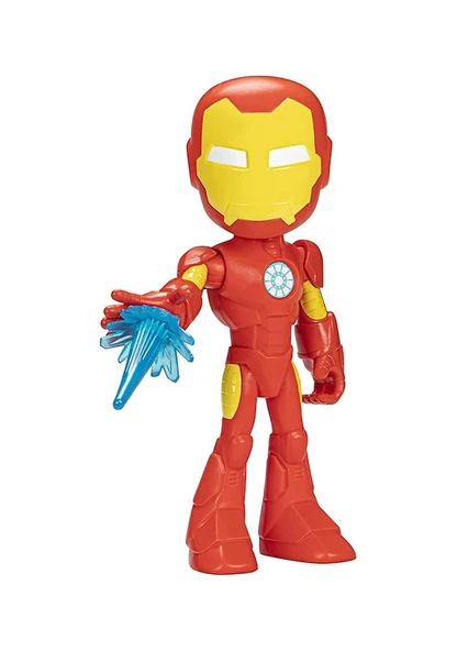 Spidey And His Amazing Friends Dev Figür Iron-Man F6164 F3711 Lisanslı Ürün ürün görseli 1