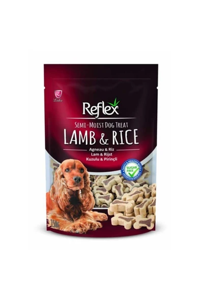 Reflex Plus Köpek Ödülü Kuzu Etli 150 gr