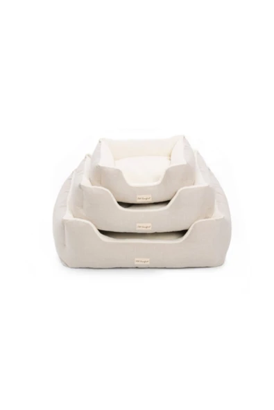 Pet Comfort Echo  Ekru-Ekru Kedi ve Köpek Yatağı S 60x50cm - 7