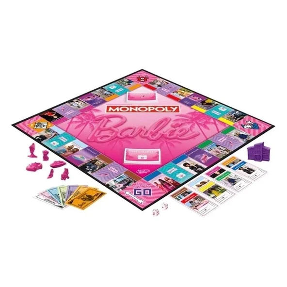 Monopoly Barbie G0038 - Resim 2