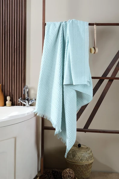 Daphne Banyo Havlusu 90x150 Cm %100 Pamuk Battal Boy - 6