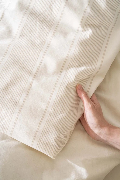 Rivaİstanbul Nenas Vizon Çift Kişilik Nevresim Takımı 4 Parça %100 Pamuklu - Resim 6