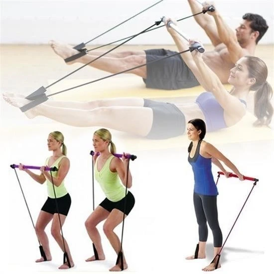 TOPTANBULURUM Jimnastik Çubuğu Plates Barı Taşınabilir Spor Ve Egzersiz Aleti