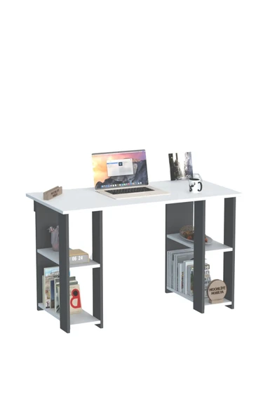 Hipo  Çalışma Masası Antrasit - Resim 5