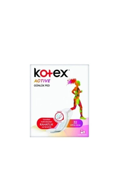 Kotex Aktive Günlük 32 Li Ped