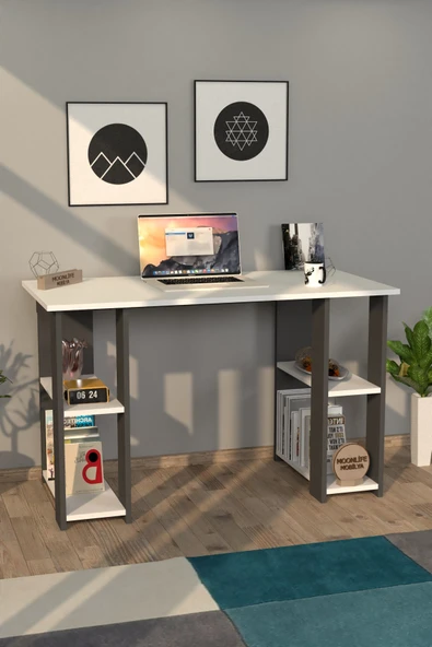 Hipo  Çalışma Masası Antrasit - Resim 3