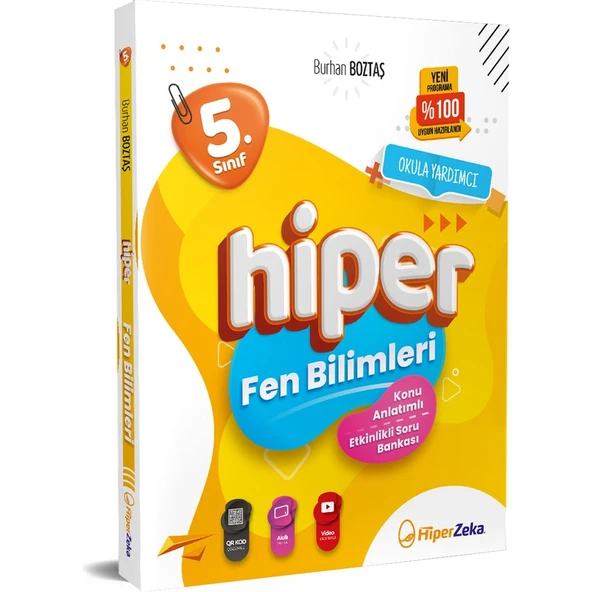 Hiper Zeka Yayınları Hiper Zeka Yayınları  5. Sınıf Fen Bilimleri Konu Anlatımlı Soru Bankası