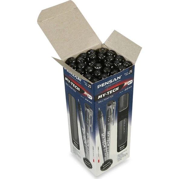 Pensan PENSAN TÜKENMEZ MY-TECH 0.7 SİYAH 25 Lİ 2240
