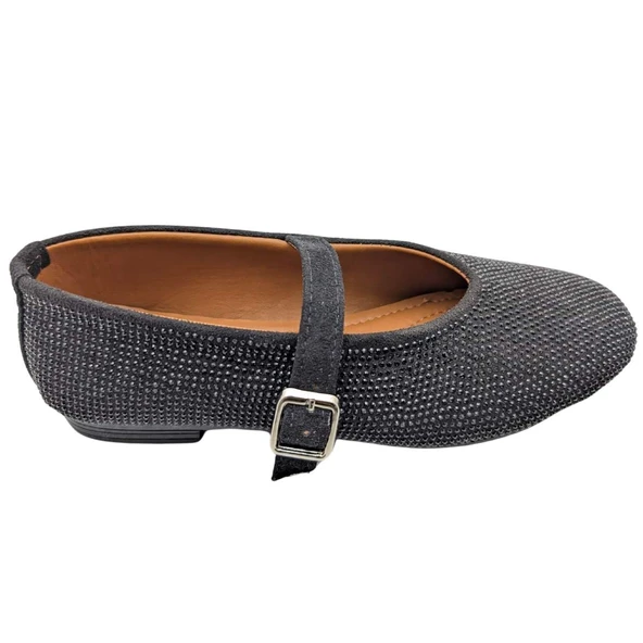 Urselene | Kadın Suni Deri Tokalı Babet - 5