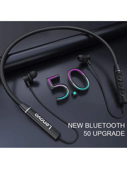 Lenovo QE03 Kulak İçi Bluetooth Kulaklık Siyah KUTU HASARLI SIFIR ÜRÜN - 3