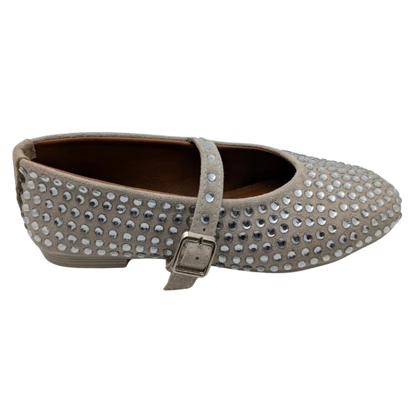 Urselene | Kadın Suni Deri Tokalı Babet - 3