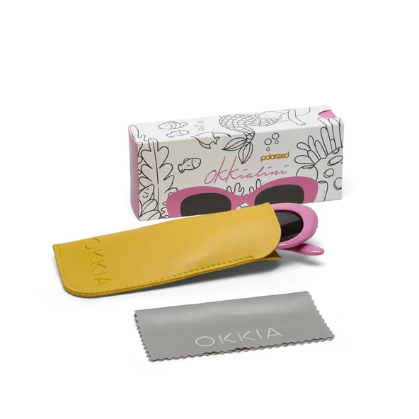 Okkialini Paris Bambina Çocuk Güneş Gözlüğü Pembe  3/5 Yaş - 6