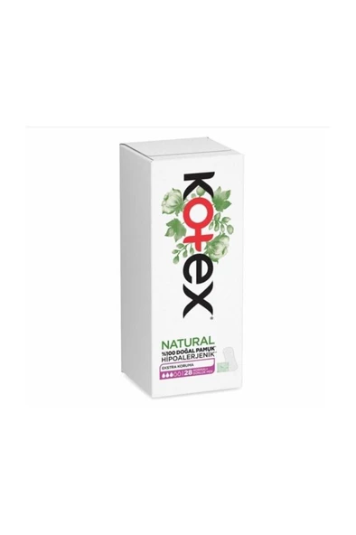 Kotex Natural Normal Günlük Ped (28X16)