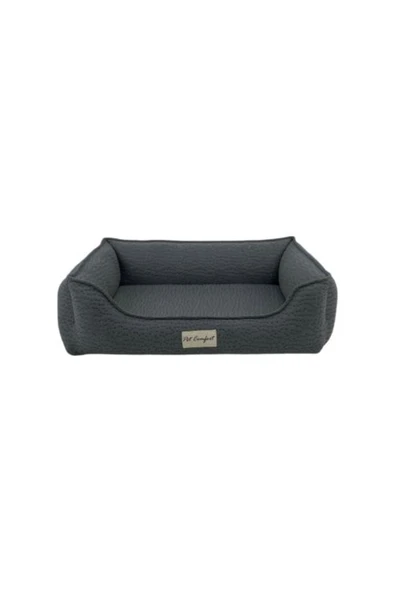 Pet Comfort Bravo  Gri Ortopedik Köpek Yatağı M 75x60cm - Resim 2