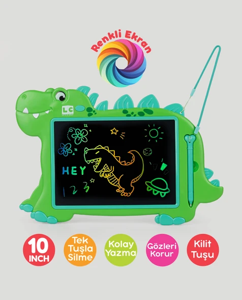 Sevimli Dinozor Dijital Çizim Tableti 10 inç ürün görseli